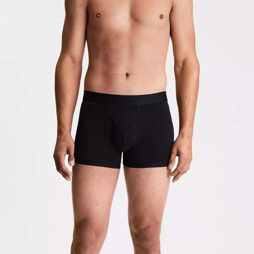 American Eagle Classic 3" Trunks Black Boxer Brief - Picture 3 of 4